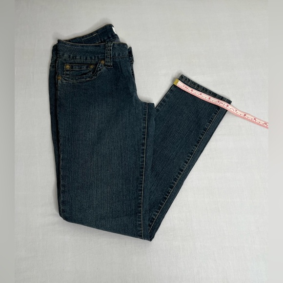 Women's Straight Hydraulics Jeans Size 9/10 Stretch 32X29 Medium Wash - Picture 9 of 9
